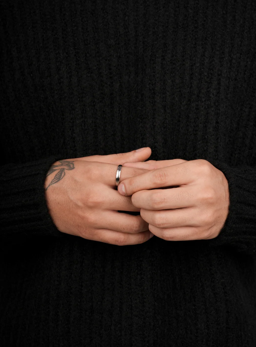 Silver Ring Band - Image 3